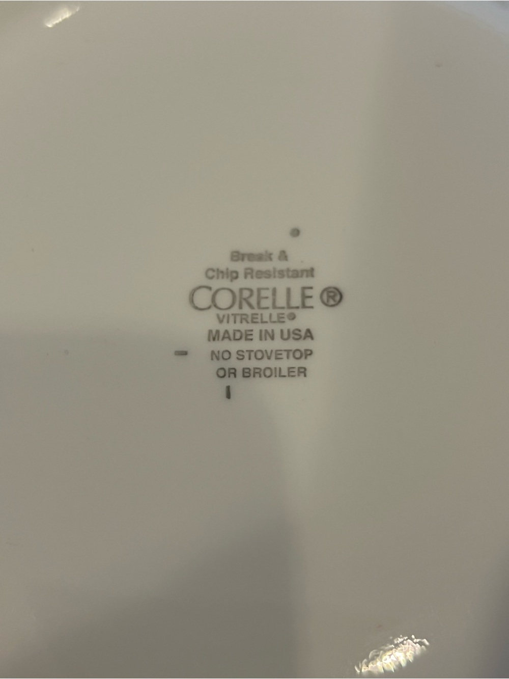 Corelle White Bread Plate - Set of 8, great condition - Picture 5 of 5